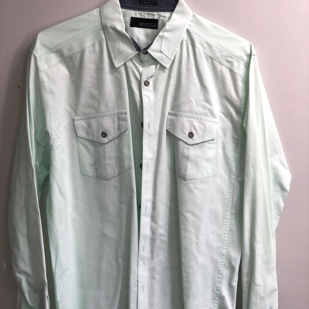 Buckle Black Button Up